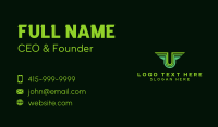 Monochromatic Business Card example 3