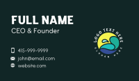 Ocean Splash Resort Business Card