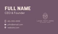 Chic Business Card example 2