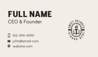 Academic Learning Torch Business Card