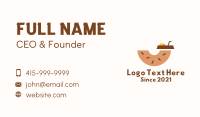 Donut Dessert Drink  Business Card