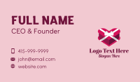 Online Dating Site Business Card example 3