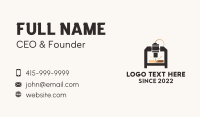 Industrial Drill Tool  Business Card Design