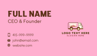 Ice Cream Truck Automobile Business Card