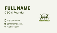 Landscaping Planting Gardening Business Card Design