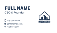Blue House Buildings Business Card