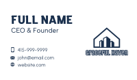 Blue House Buildings Business Card