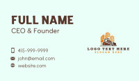 Bulldozer Construction Machinery Business Card