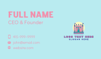 Kiddie Crayon Castle Business Card Design