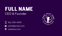 Kid Cape Star Business Card Design