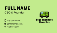 Van Company Business Card example 2