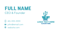 Technological Coffee Business Card