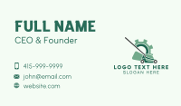 Lawn Mower Gear Business Card