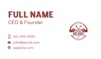 Hammer House Contractor Business Card