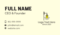 Wall Lighting Fixture Business Card