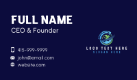 Power Wash Cleaning Business Card Design