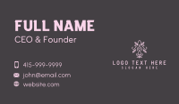 Yoga Meditation Spa Business Card