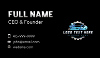 Motorsport Business Card example 1