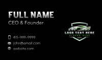 Detailing Automotive Car Business Card