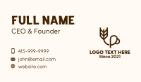 Rye Business Card example 3