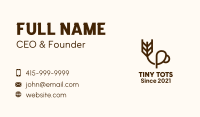 Rye Business Card example 3