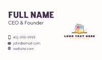 Puzzle Book Learning Business Card