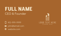 Building Tower Architecture Business Card