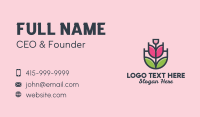 Growing Rose Fragance Business Card