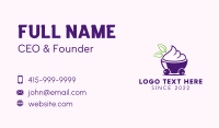 Ice Cream Maker Business Card example 2