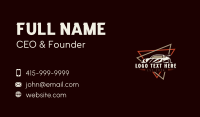 Auto Car Racing Business Card