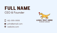 Pet Dog Veterinarian Business Card Design