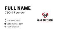 Red Camera Business Card example 2