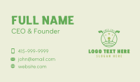Golfing Championship Competition Business Card