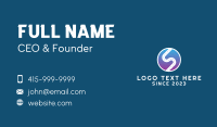 Letter S Road Logistics  Business Card