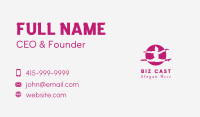 Lady Dance Performer Business Card