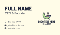 Home Furniture Couch  Business Card Design