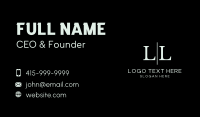 Simple Business Card example 1