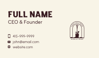 Shovel Lawn Gardening Business Card Design