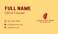 Letter I Business Card example 3