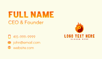 Yin Yang Fire Business Card