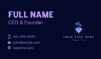 Crystal Daimond Gem Business Card