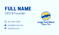 Swimming Business Card example 1