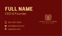 Jurist Business Card example 2