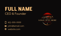 Luxury Car Garage Business Card