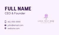 Clothing Fashion Dress Business Card Design