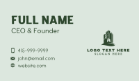 Green Property Developer Business Card