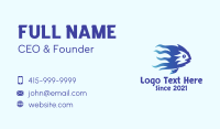 Fish Pond Business Card example 1