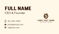 Animal Dog Canine Business Card Design