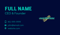 Graffiti Mural Paint Business Card