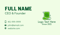 Four Leaf Clover Business Card example 1